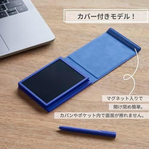 キングジム 電子メモパッド ブギーボード 4インチ カバー付き 消去ロック ak