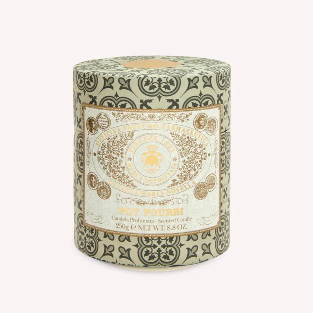 \"Santa Maria Novella \" グラスキャンドル ポプリ