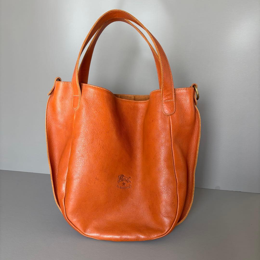 IL BISONTE イルビゾンテ　トートバッグ　革　レザー