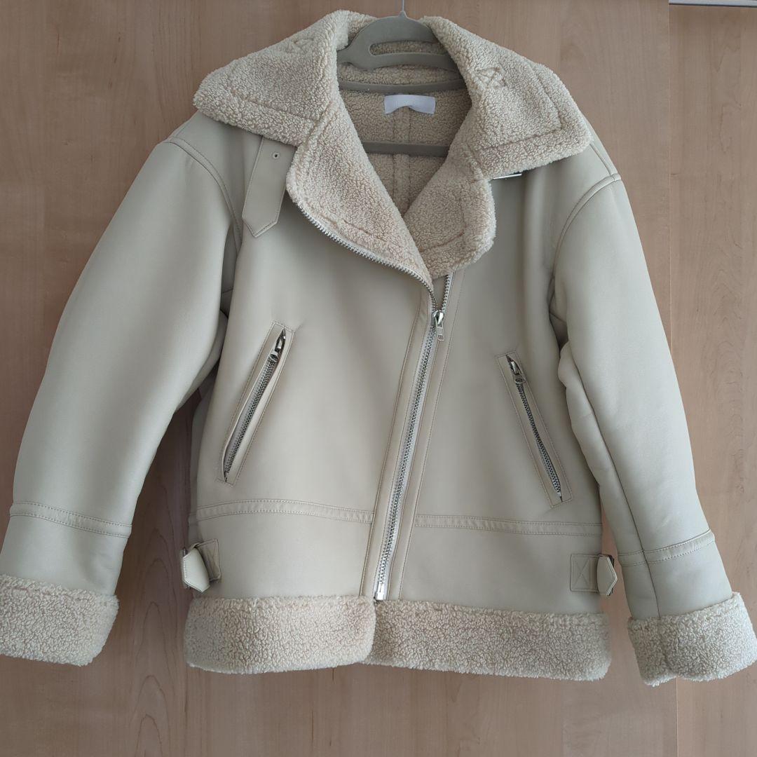 ＬＡVＡＮＤＡ宇野実彩子 合皮ライダースジャケット