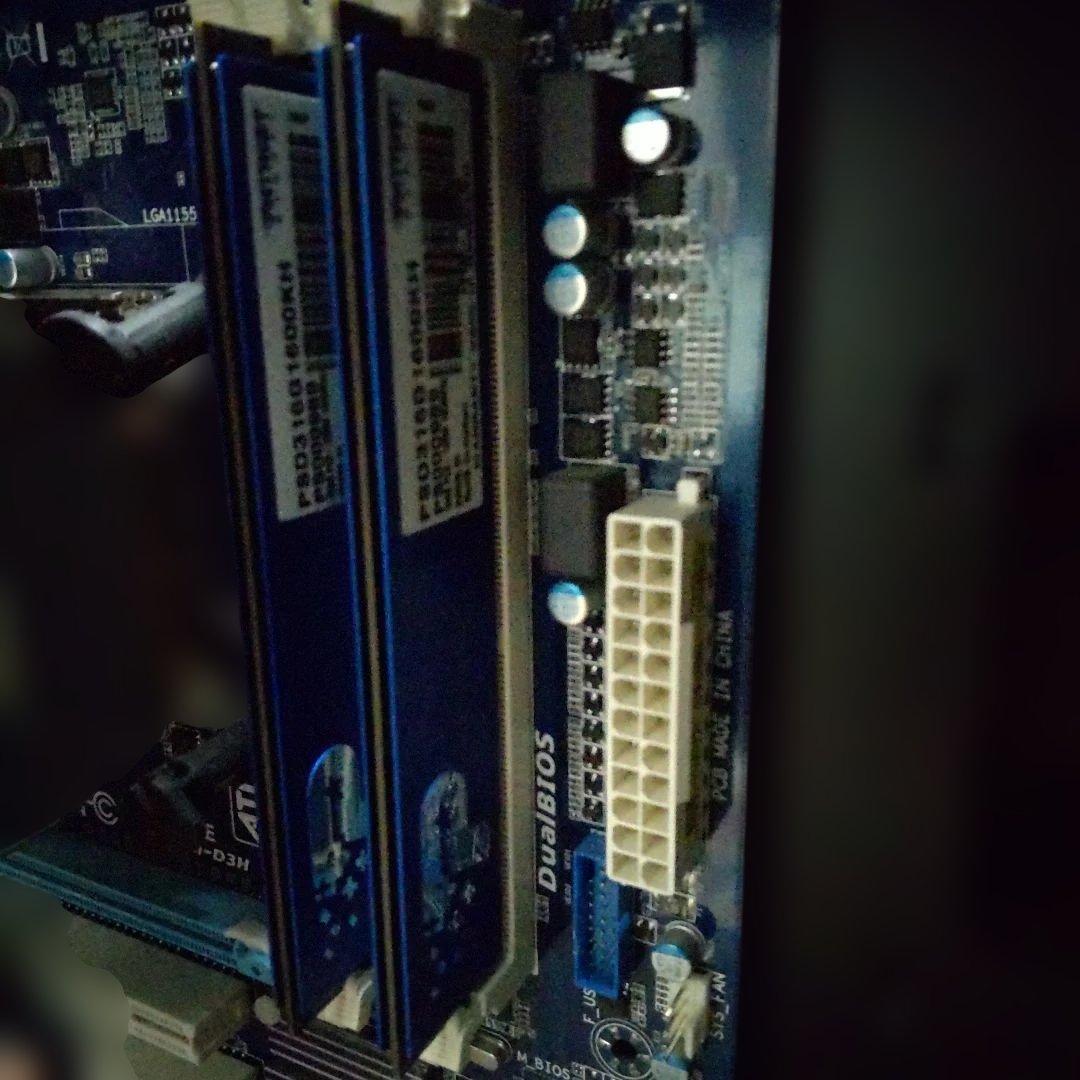 【中古】自作パソコン　パーツ取り用【訳あり】