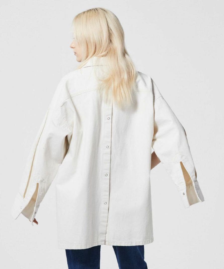 UJOH × JAPAN DENIM OPEN COLLAR BLOUSON