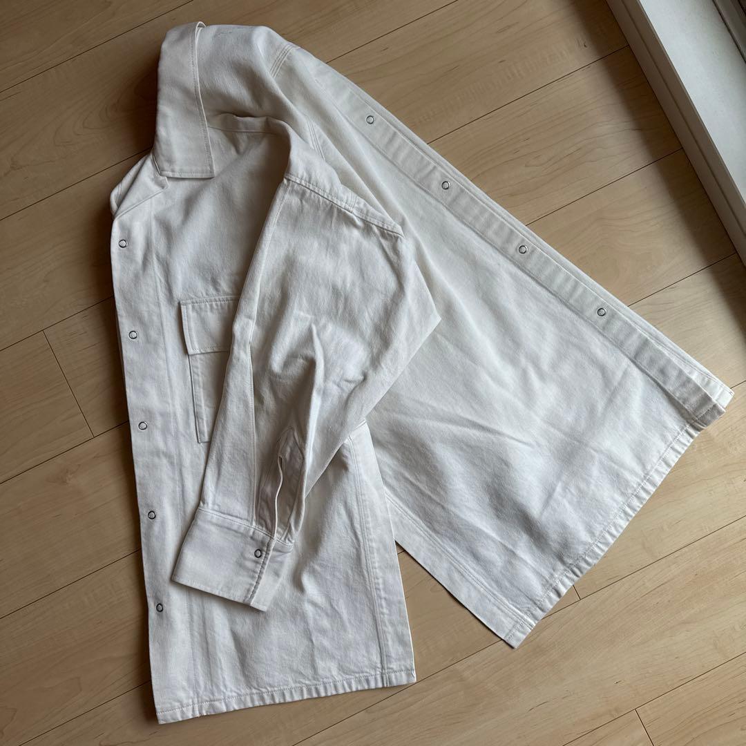 UJOH × JAPAN DENIM OPEN COLLAR BLOUSON