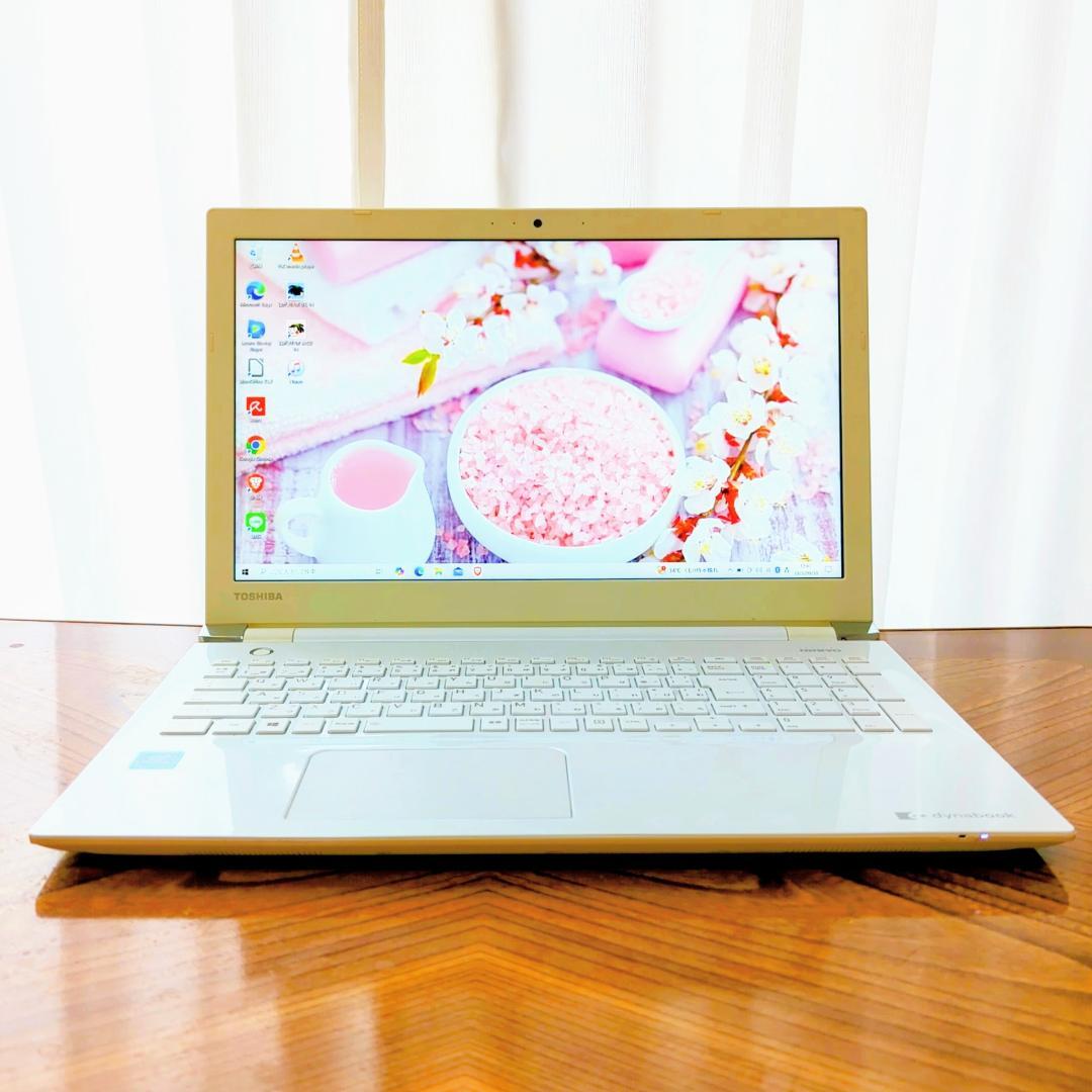 初心者歓迎ノートパソコン✨✨大容量HDD＆カメラ付き／広告なしで動画も快適♪