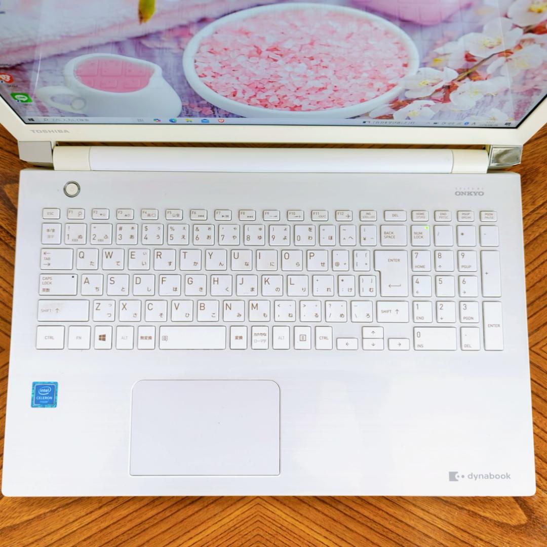 初心者歓迎ノートパソコン✨✨大容量HDD＆カメラ付き／広告なしで動画も快適♪