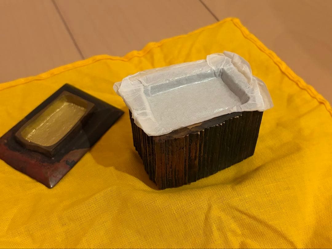 畠山耕治 ブロンズ小箱 共箱付 2009年作（Bronze Box）