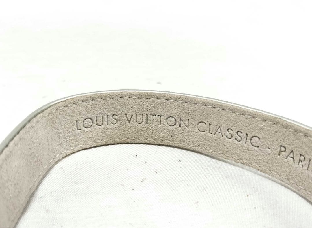 美品Louis Vuitton Classic バングル 2001シルバー