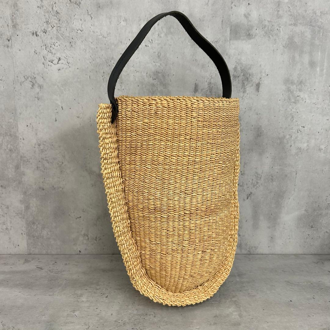 美品 INES BRESSAND RIBBON TAIL バッグ かご バッグ