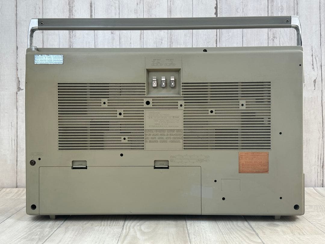動作品|National ナショナル ラジカセ　RX-5500昭和レトロ　ラジオ