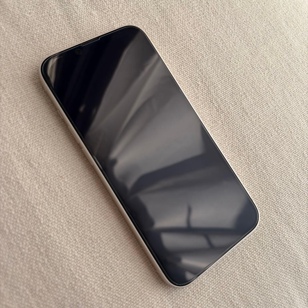 iPhone 14 ホワイト 128GB 箱有 SIMフリー 充電コード付き