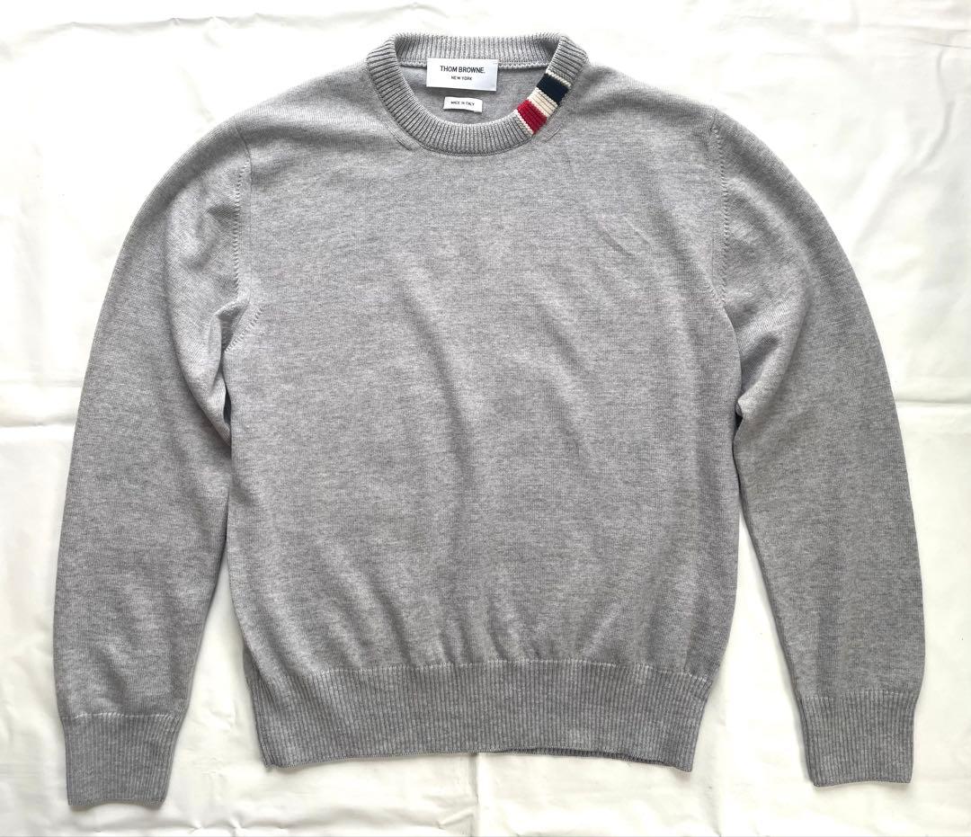 ケ*ン様 THOM BROWNE トムブラウン ウールセーター ニット 2 イタ