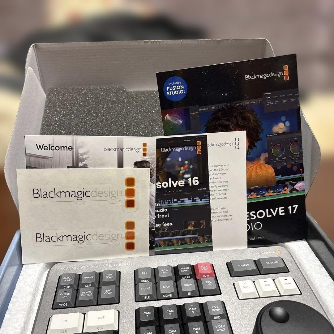 【ほぼ未使用】Davinci Resolve Speed Editor