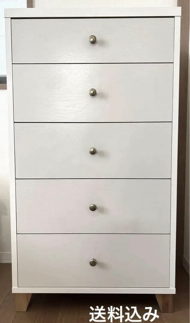 モモナチュラル チェストLOVE CHEST 60-5