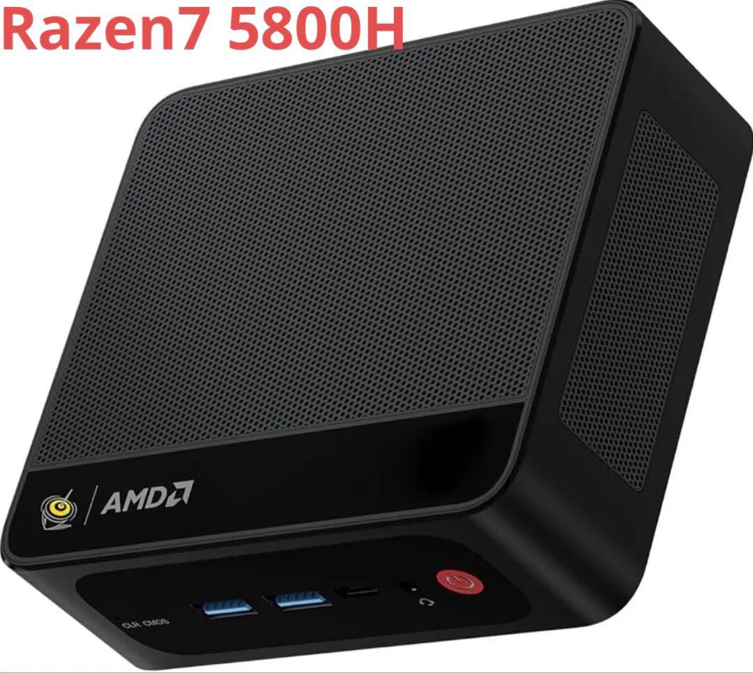 ミニpc Ryzen7 5800H DDR4 16GB 500G mini pc