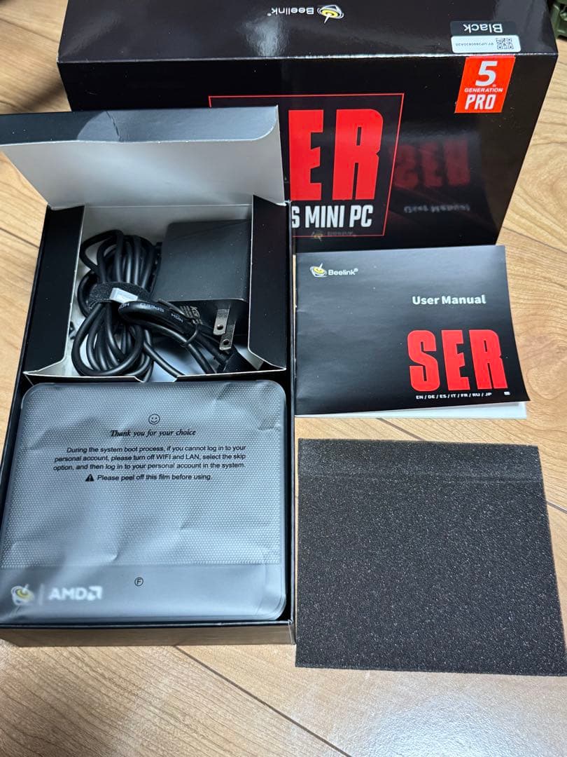 ミニpc Ryzen7 5800H DDR4 16GB 500G mini pc