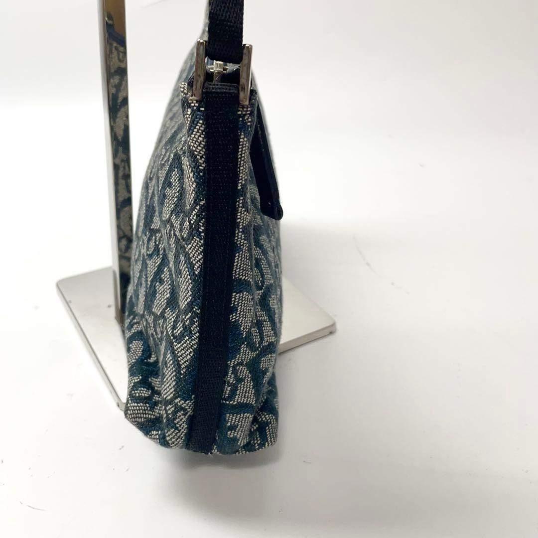 Dior トロッター　キャンバス　ワンショルダーバッグ　ネイビー