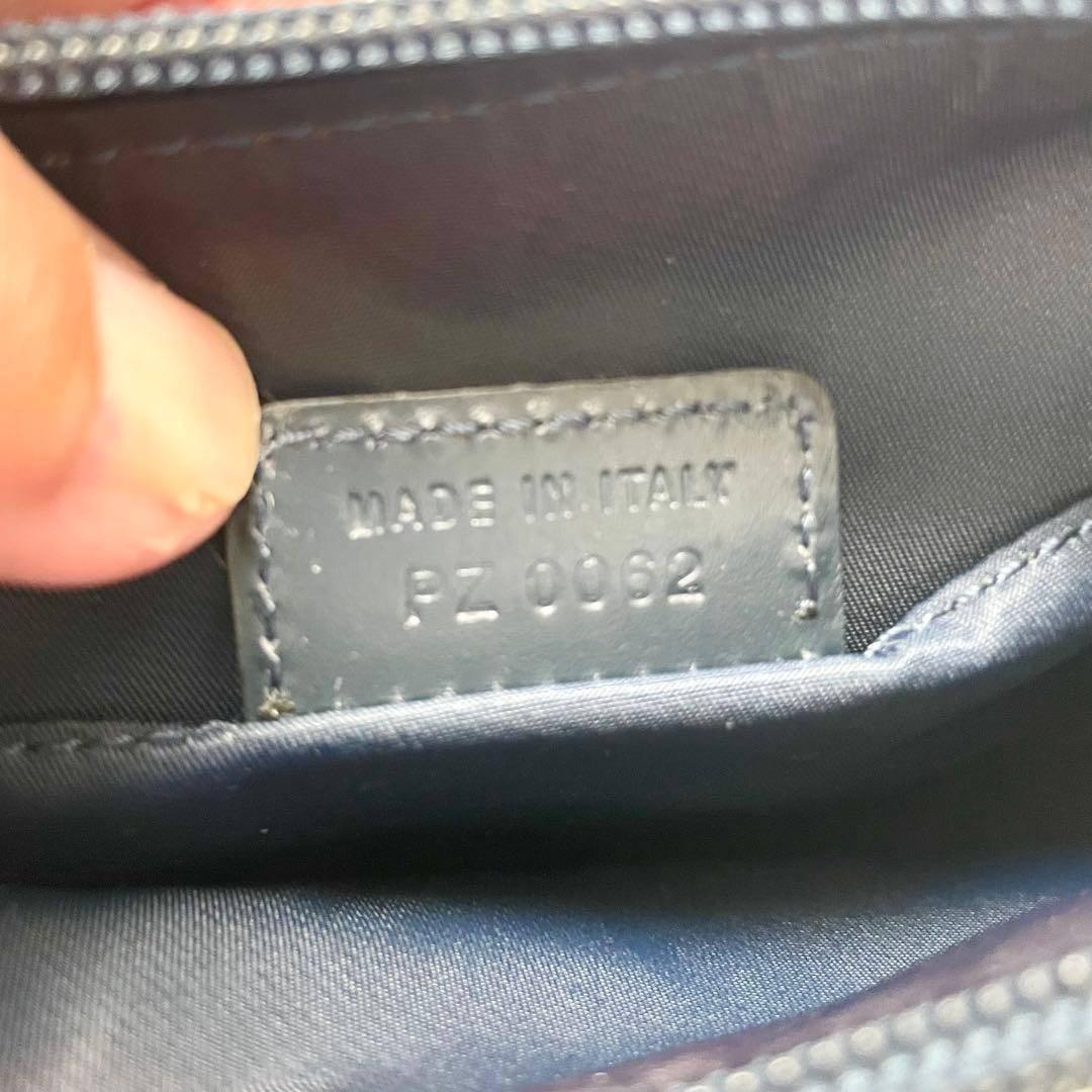 Dior トロッター　キャンバス　ワンショルダーバッグ　ネイビー