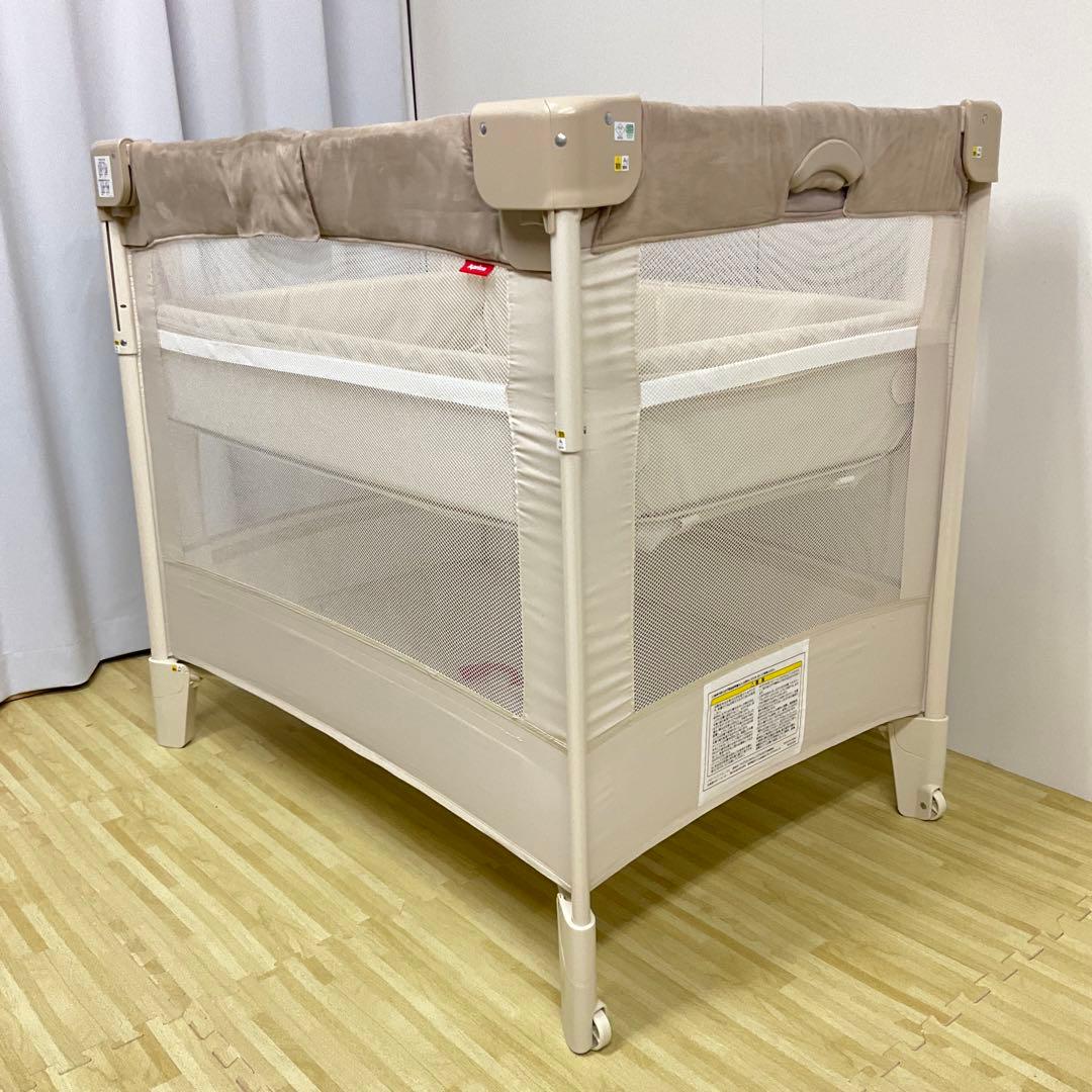 綺麗！アップリカ ベビーベッド ココネル エアー プラス