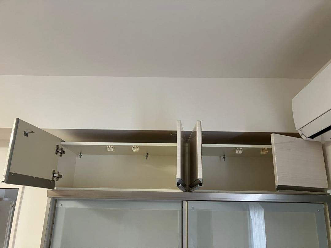 パモウナ　食器棚　上置き　キッチンボード