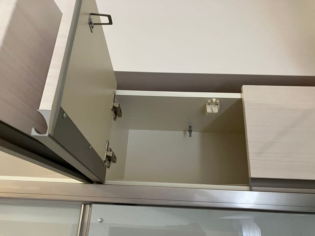 パモウナ　食器棚　上置き　キッチンボード