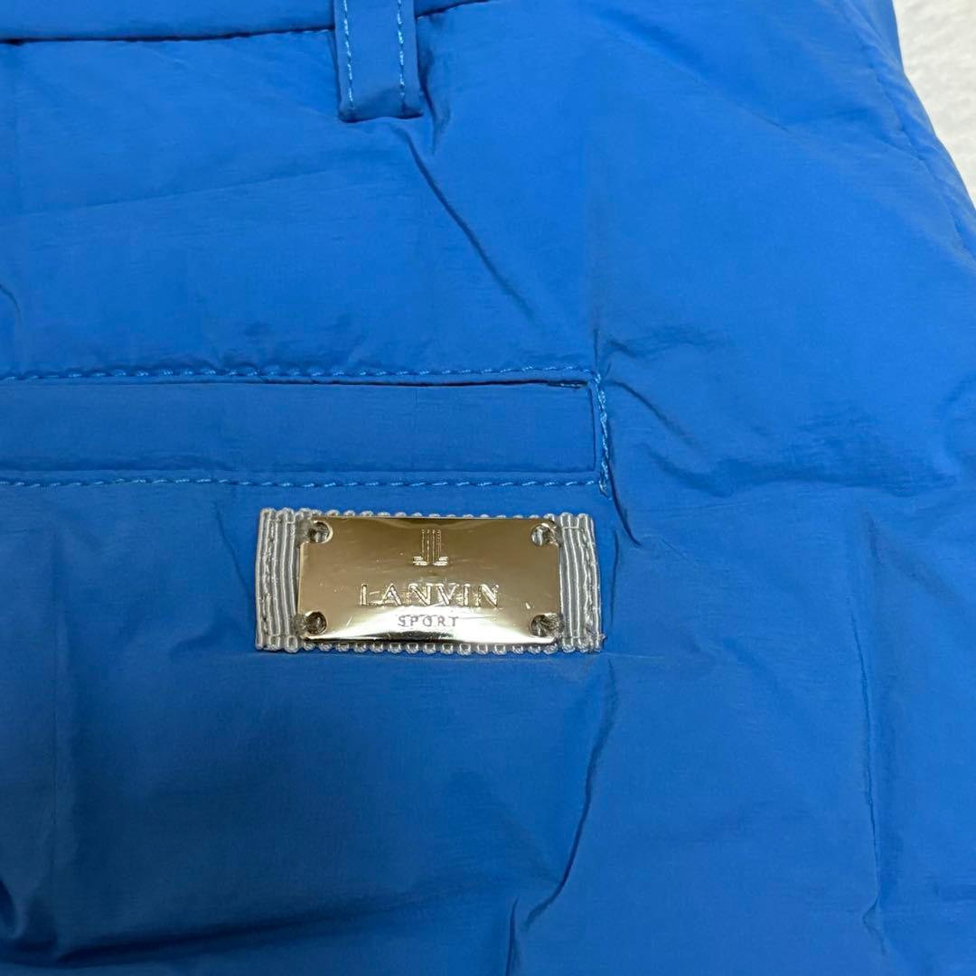 LANVIN SPORT ランバンスポール 中綿キルティングスカートブルー 42