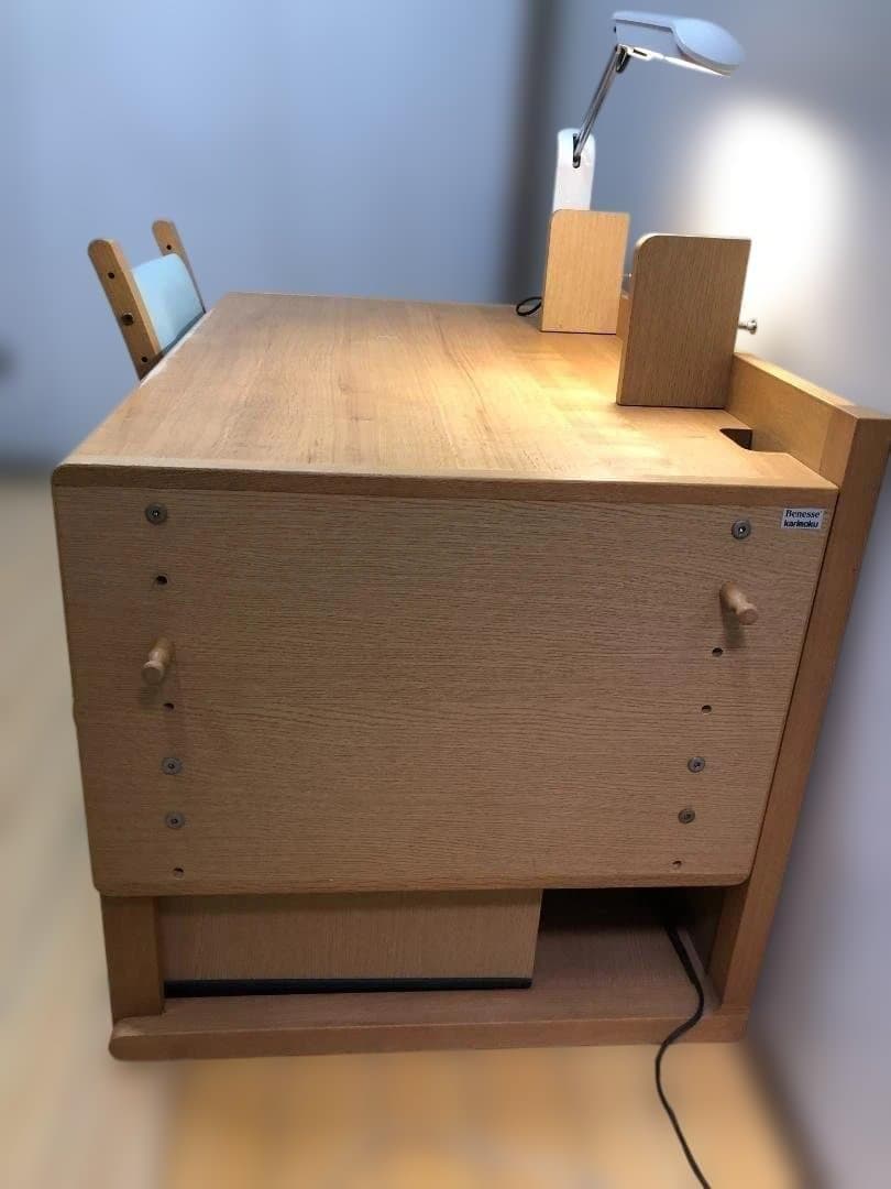 ピノ子(ᵔᴥᵔ)　②　袖机　送料無料 ベネッセ カリモク 51102