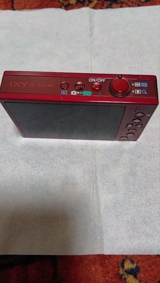 Canon IXY 3 レッド デジタルカメラ