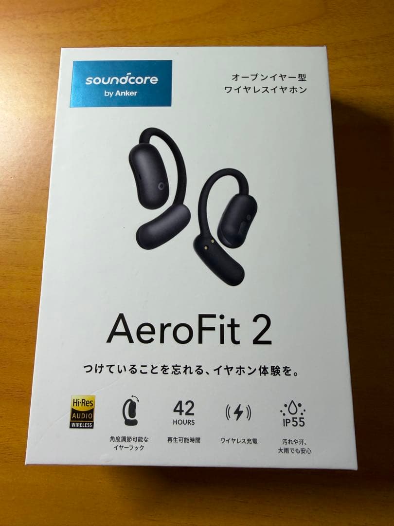 【美品】Anker soundcore AeroFit2 ワイヤレスイヤホン
