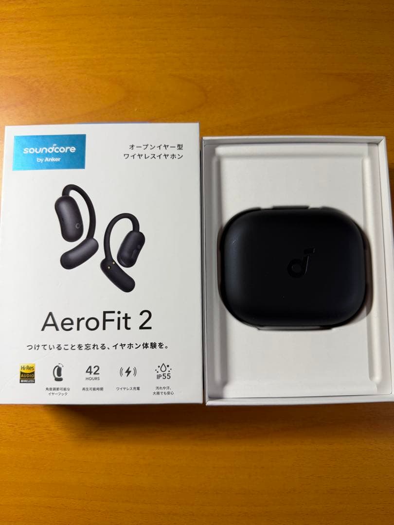 【美品】Anker soundcore AeroFit2 ワイヤレスイヤホン