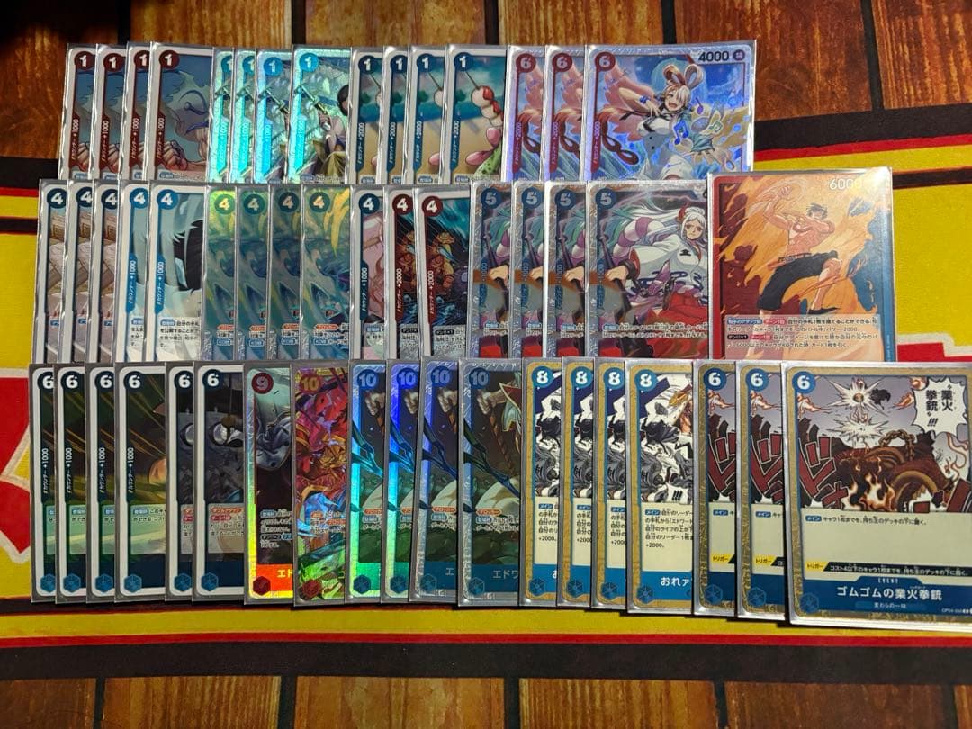 ワンピースカード 赤青エースデッキ