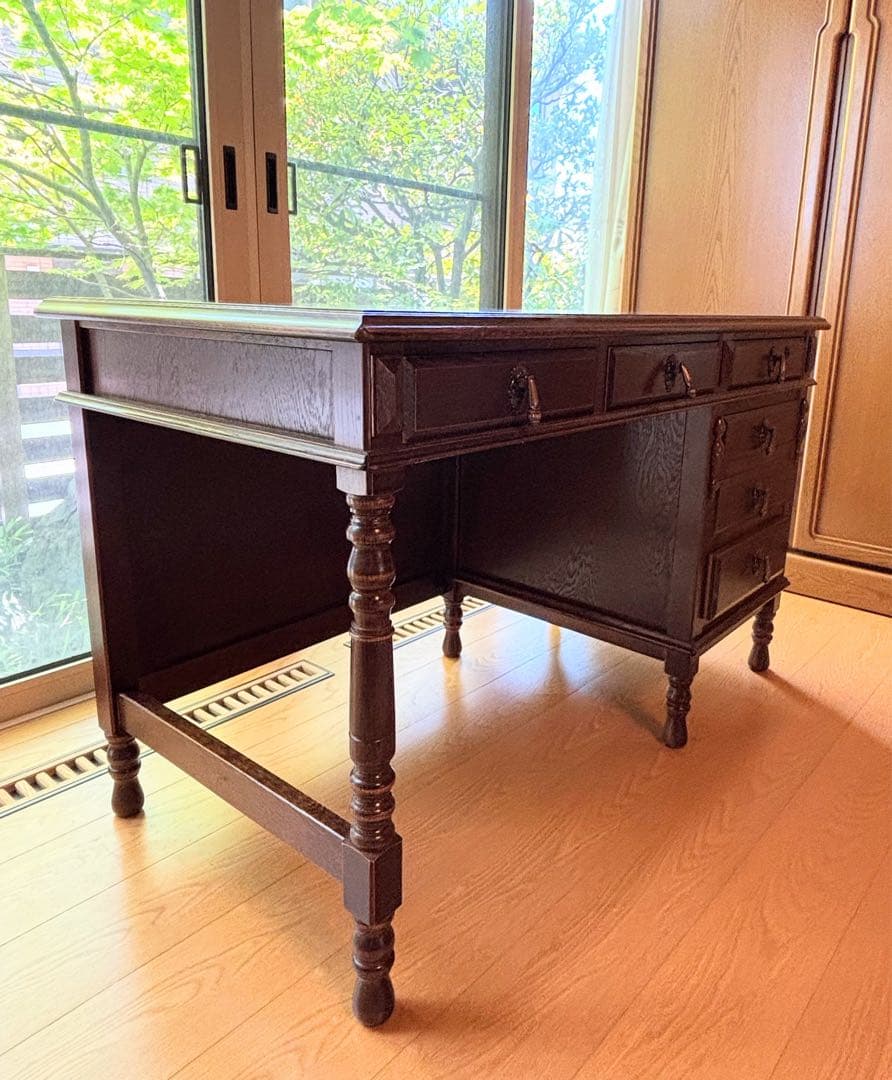 【本日最終日】三越家具ブルージュ カントリーハウス 書斎机 デスク