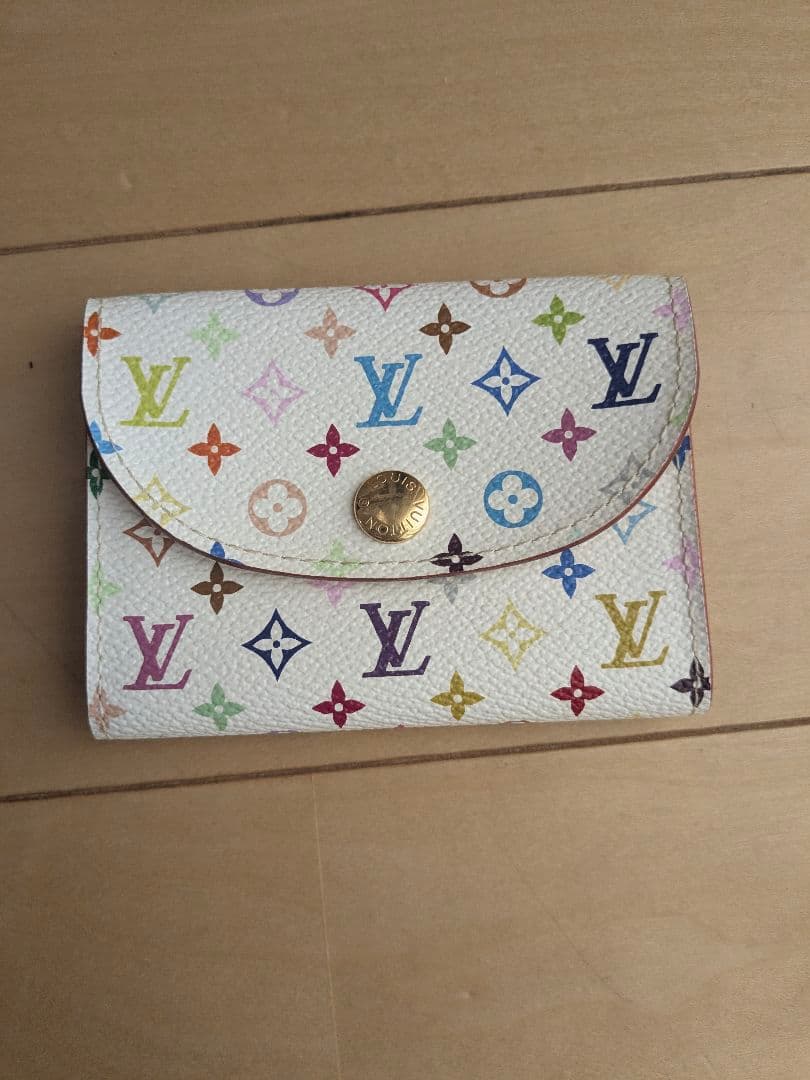 まりん　ルイヴィトン　モノグラム　マルチカラー　名刺入れ　カードケース