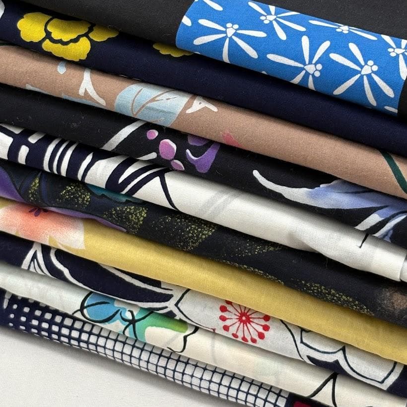 ゆりのはな　浴衣　女物　１０点　まとめ売り　未使用品～少々汚れ有り　綿　F605