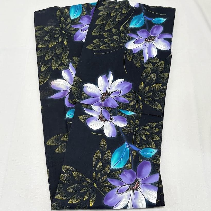 ゆりのはな　浴衣　女物　１０点　まとめ売り　未使用品～少々汚れ有り　綿　F605