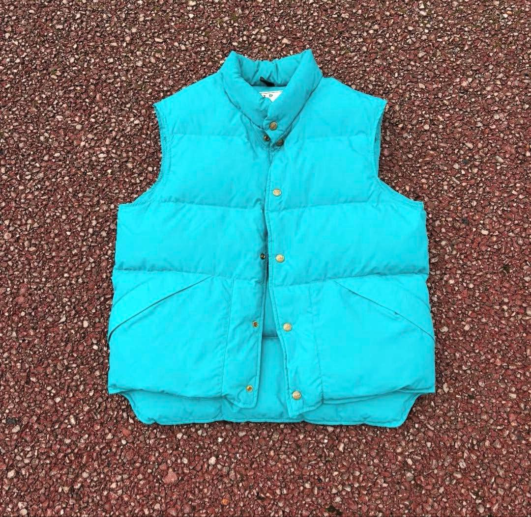 米国製 【80s】エルエルビーン ダウンベストサイズM