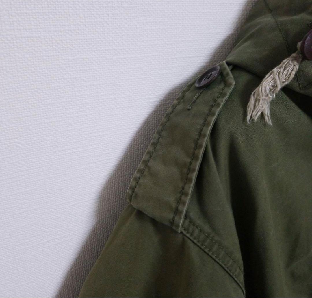 フレッドペリー モッズコート フーテッド ジャケット ライナーつき カーキ