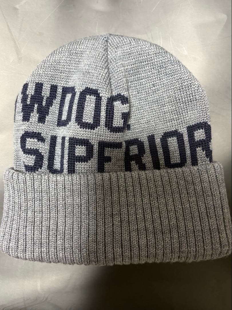 THE H.W.DOG&CO FACEMASK BEANIE グレー