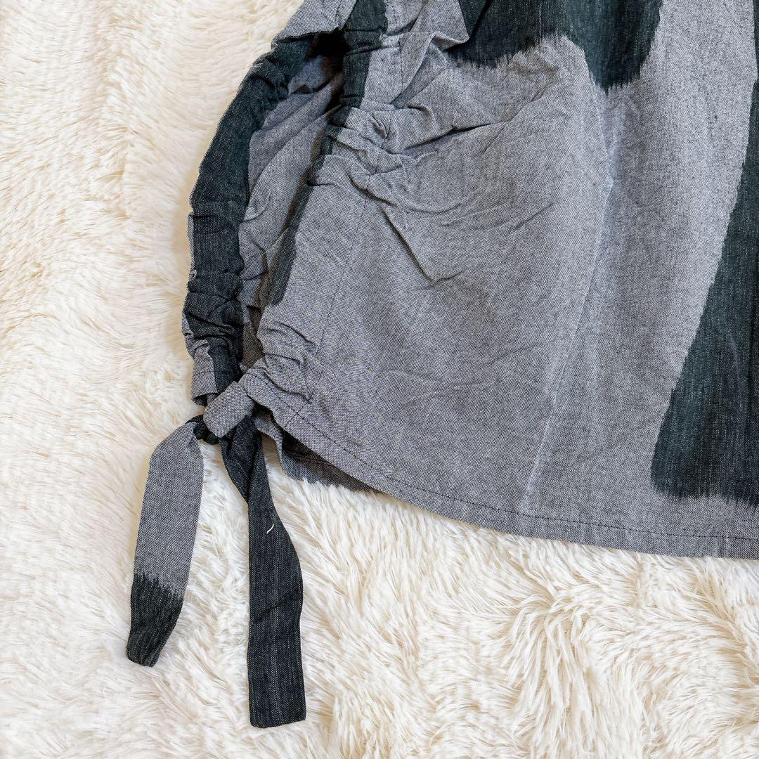 2024年モデル☆慈雨 センソユニコ アシンメトリー 変形 ロング ワンピース