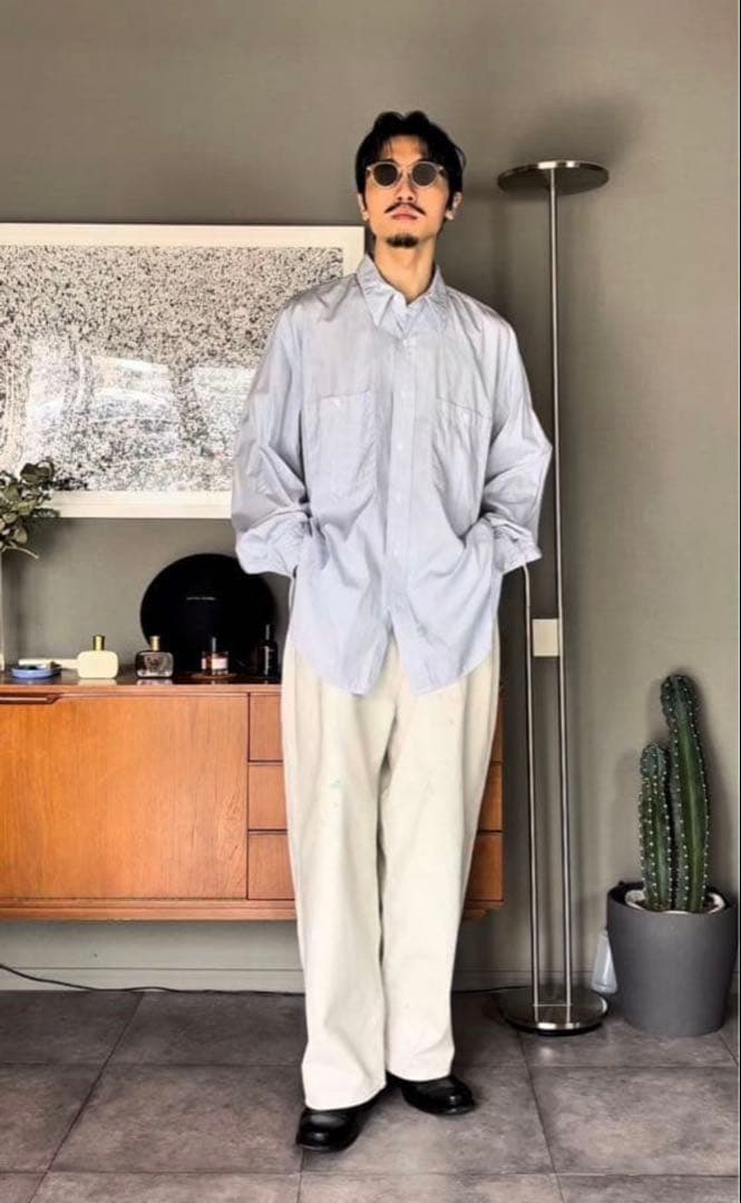 パンツ ANCELLM 25SS LIGHT OZ WIDE DENIM PANTS