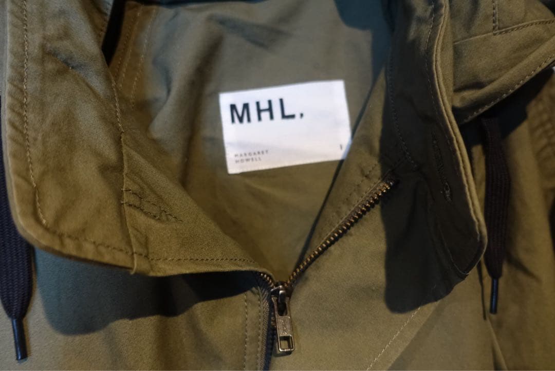 MHL. ロングコート カーキ　マーガレットハウエル