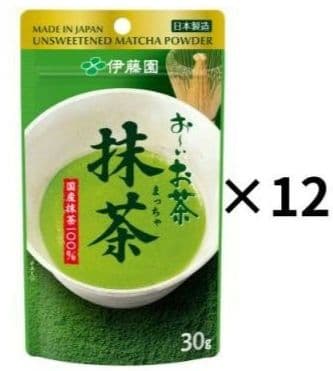 新商品～伊藤園 お〜いお茶 抹茶 30g×12個