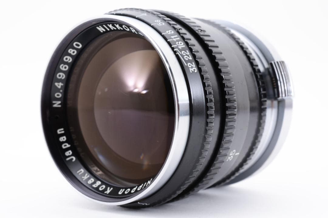 希少美品 Nikon ニコン P.C 8.5cm 85mm f/2 Sマウント