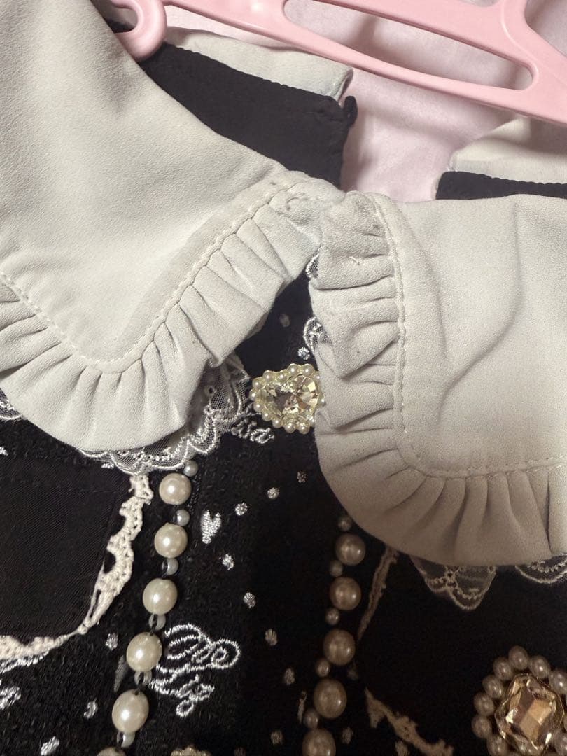 LIZLISA モノグラムリボンツイードセットアップ