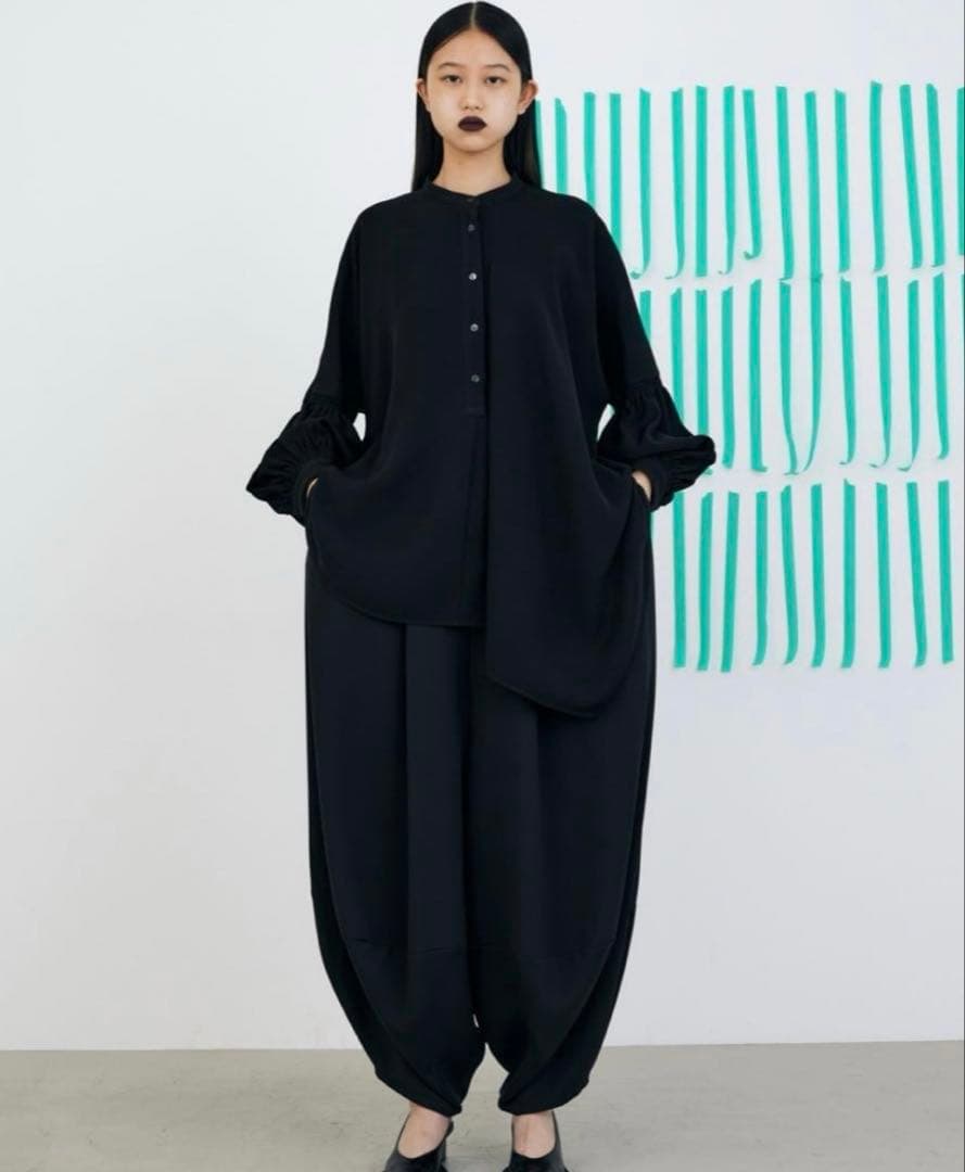 パンツ ENFOLD ELASTIC HAREM PANTS