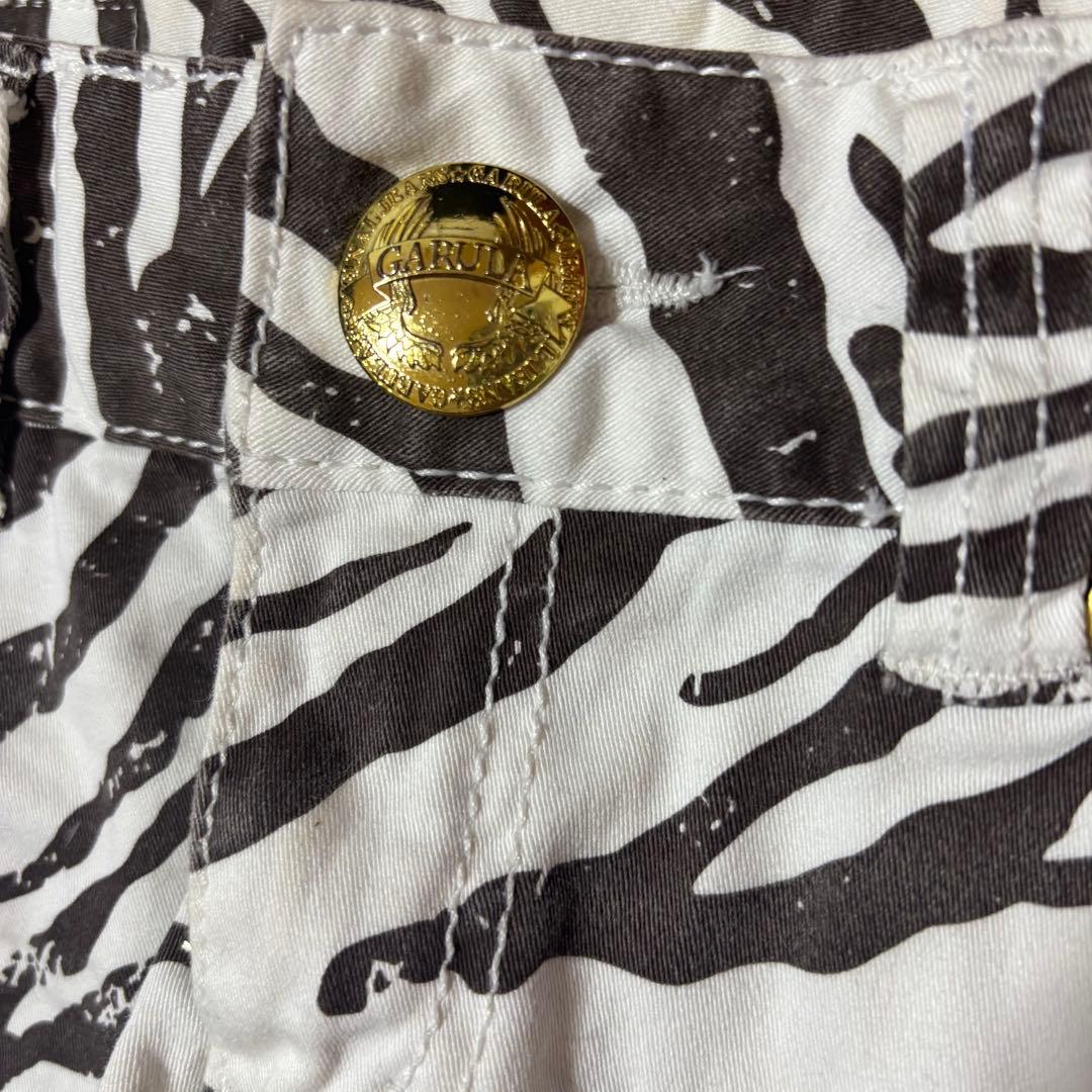 GARULA ガルラ　平成　ギャル　ゼブラ　ショートパンツ　ショーパン