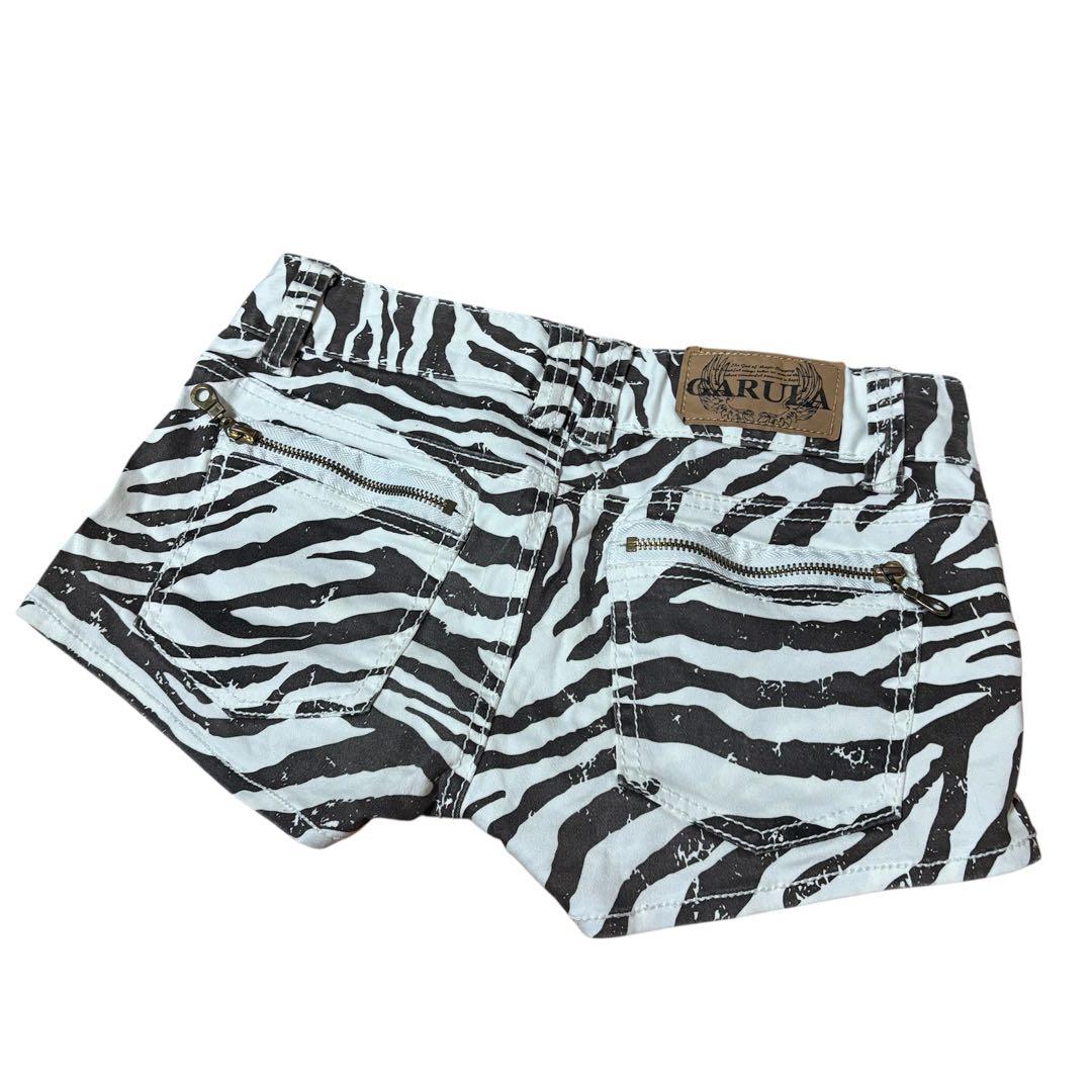 GARULA ガルラ　平成　ギャル　ゼブラ　ショートパンツ　ショーパン