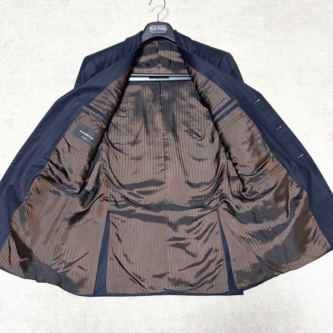 極美品　エルメネジルドゼニア　スーツセットアップ　ビジネス　現行　近年モデル