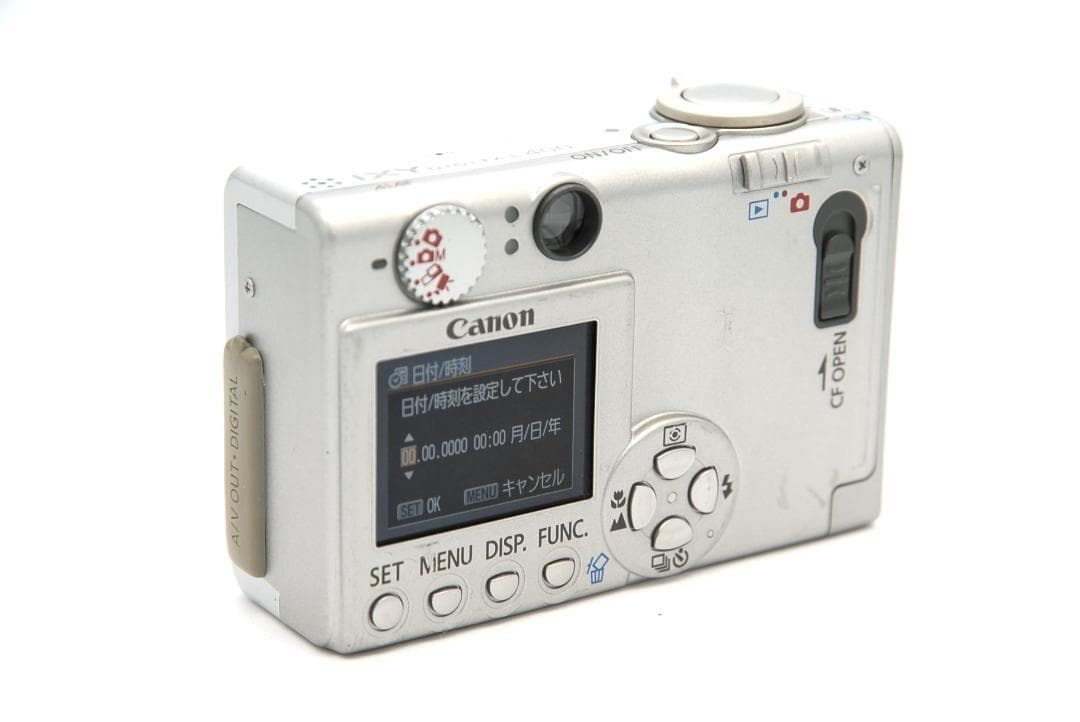 Canon IXY DIGITAL 400 シルバー 4.0MP コンデジ
