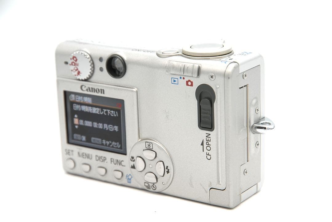 Canon IXY DIGITAL 400 シルバー 4.0MP コンデジ