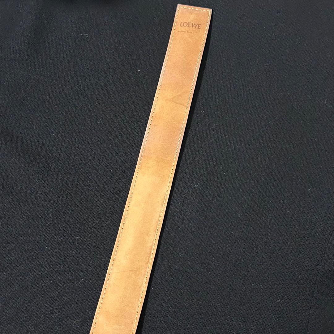 【美品】LOEWE ロエベ スラップブレスレットスモール タン(箱付き)